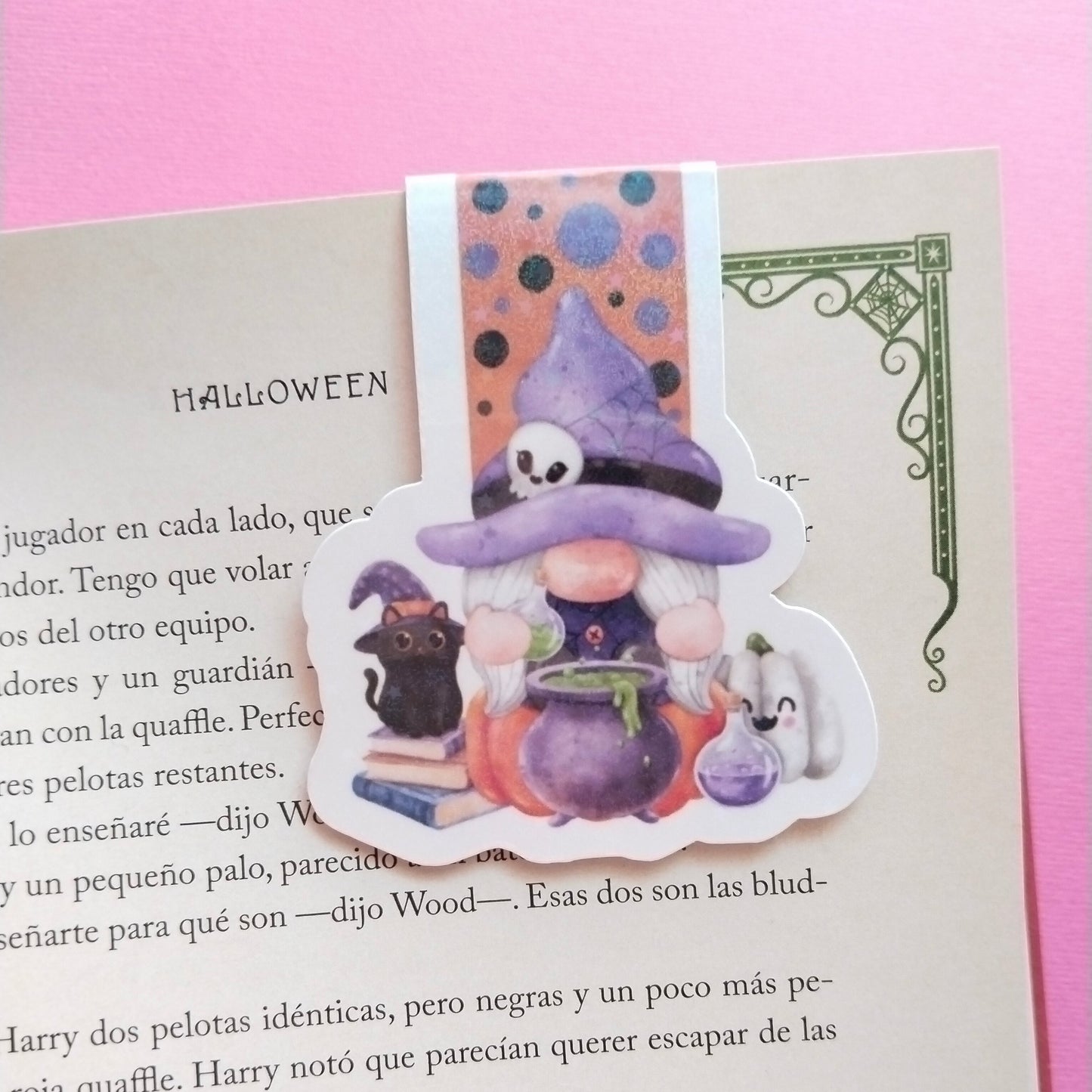 marcapaginas magneticos bruja