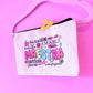 Mini bolsa de tela maestra