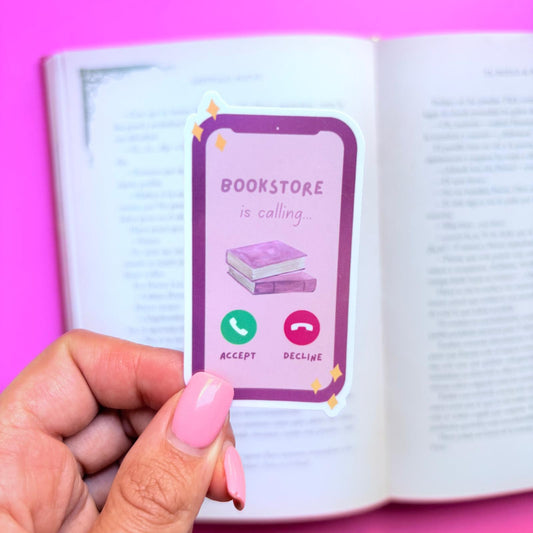 Sticker Bookstore is calling