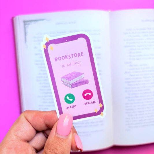 Sticker Bookstore is calling