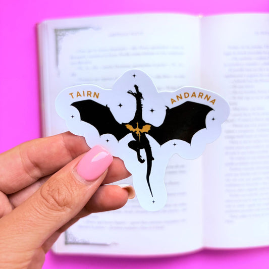 Sticker  Tairn & Andarna – Alas de sangre