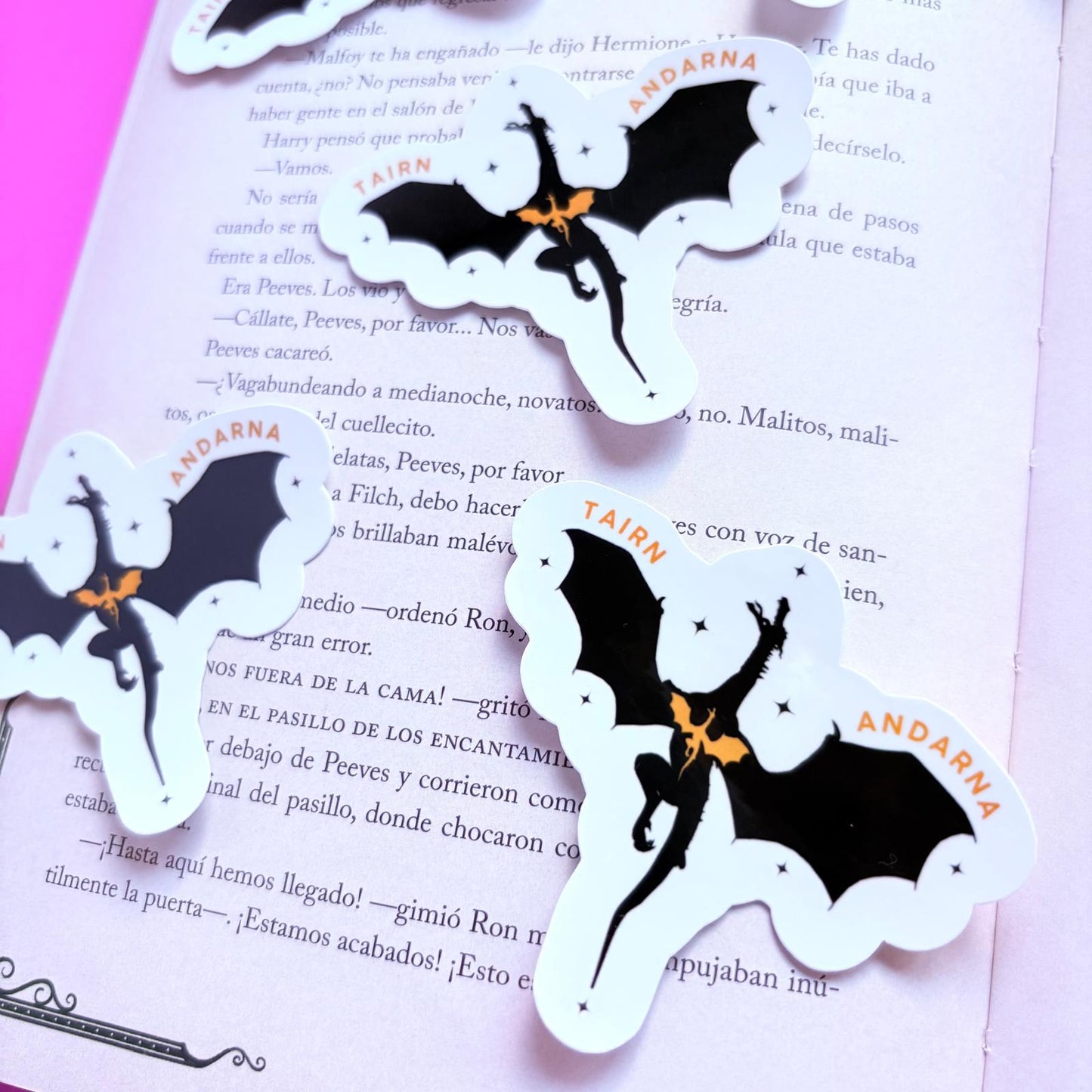 Sticker  Tairn & Andarna – Alas de sangre
